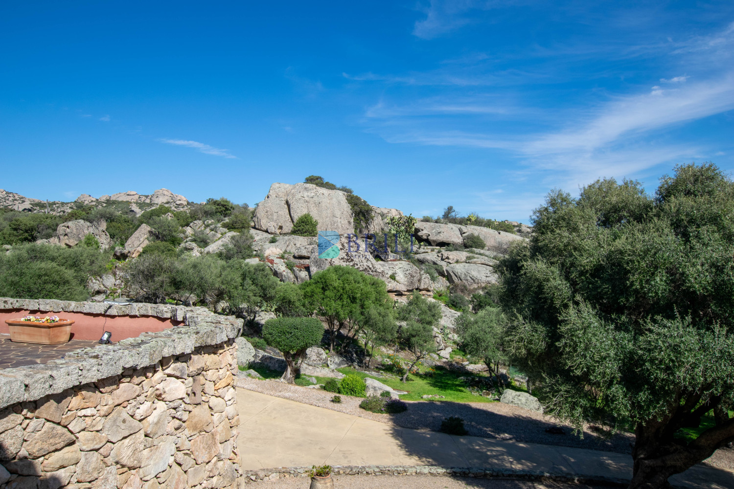 Villa singola su unico livello con vista panoramica