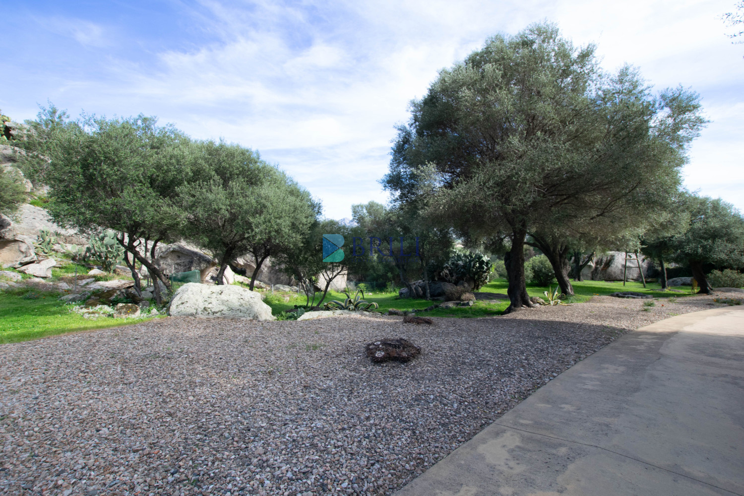 Villa singola su unico livello con vista panoramica