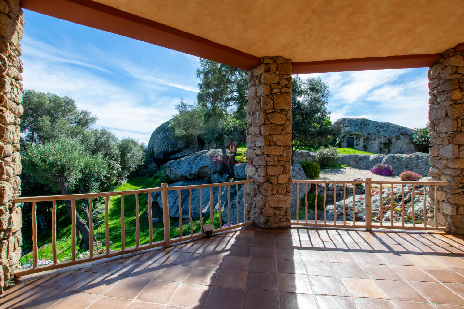 Villa singola su unico livello con vista panoramica