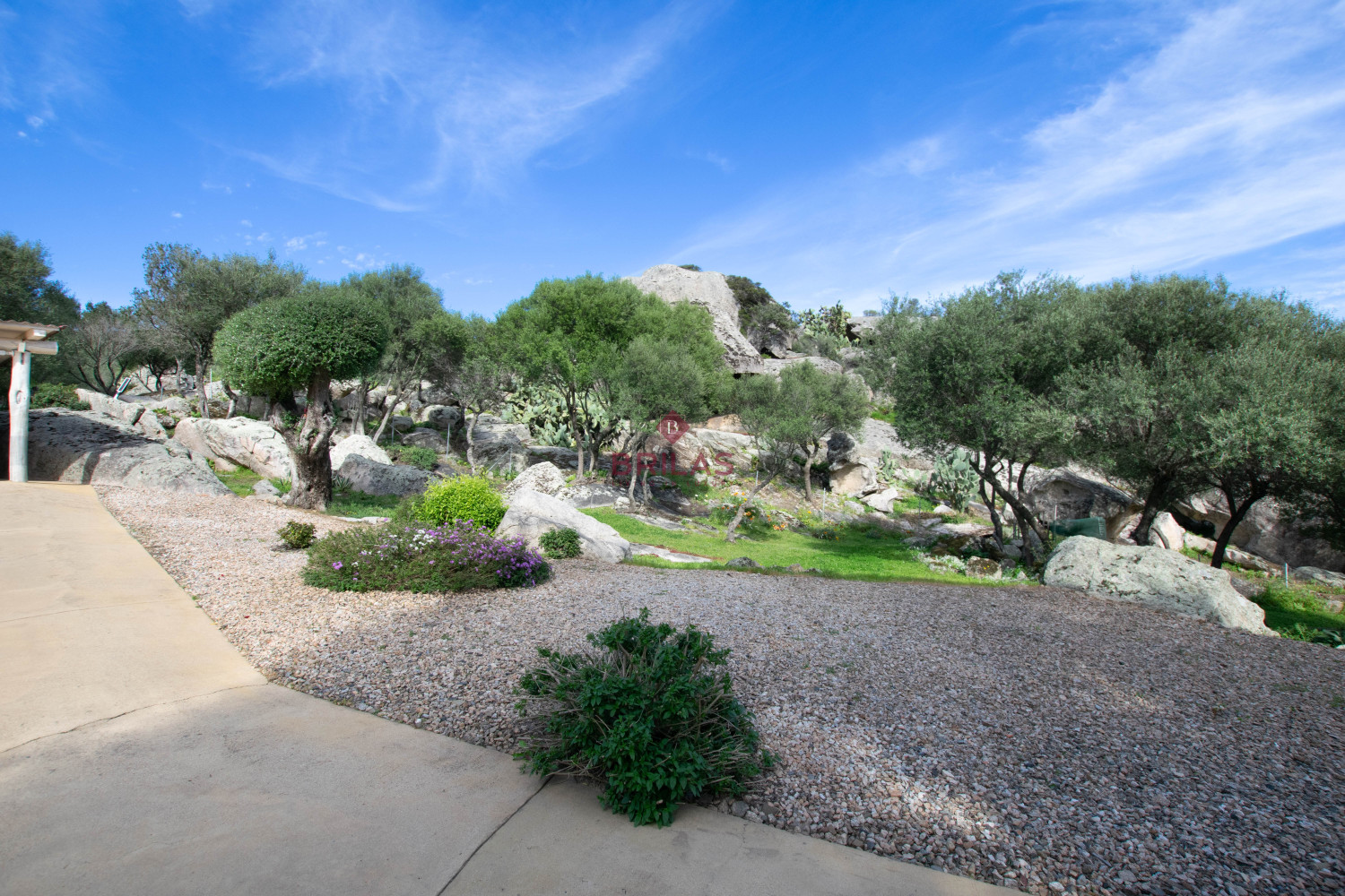 Villa singola su unico livello con vista panoramica