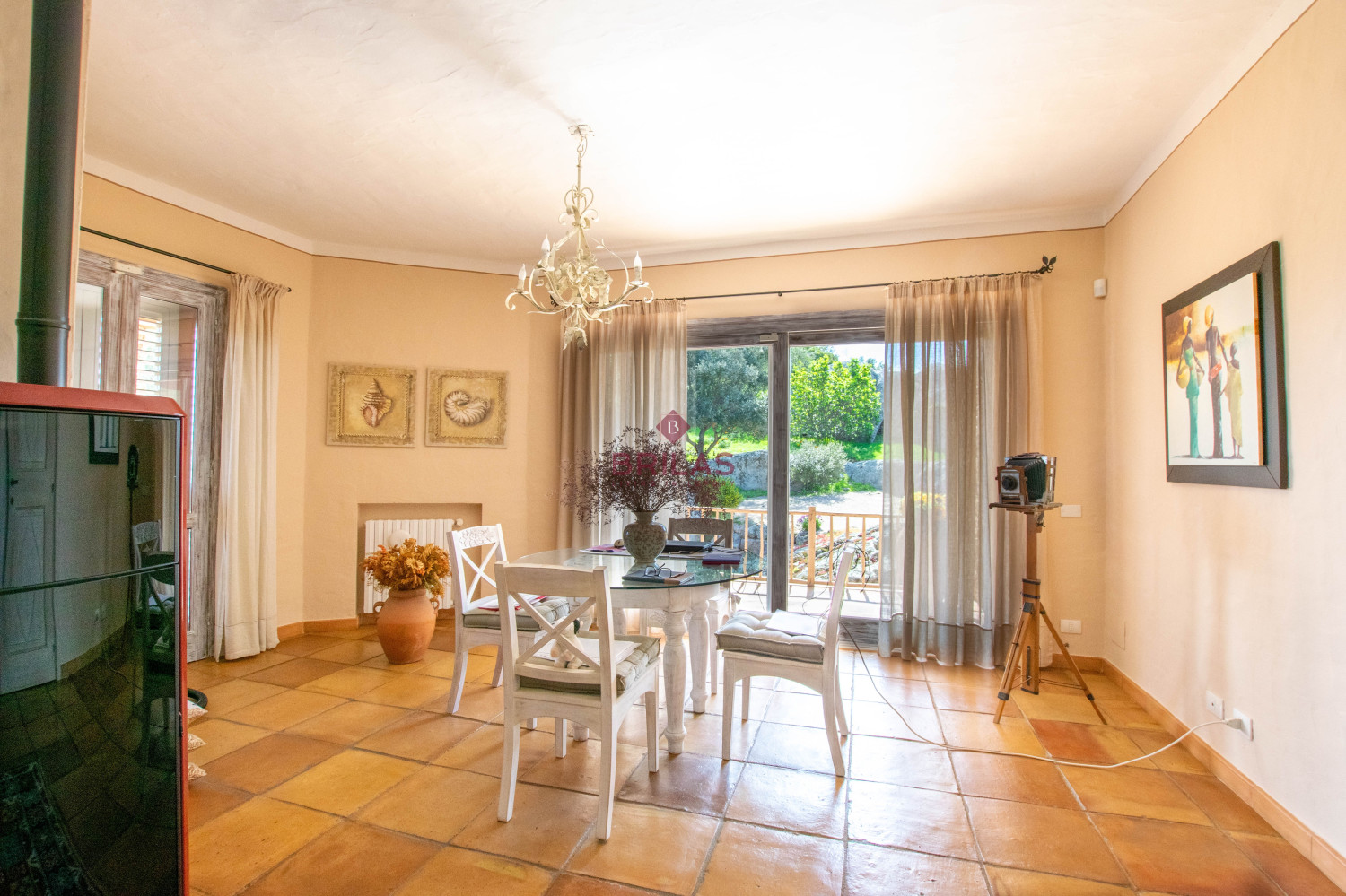 Villa singola su unico livello con vista panoramica