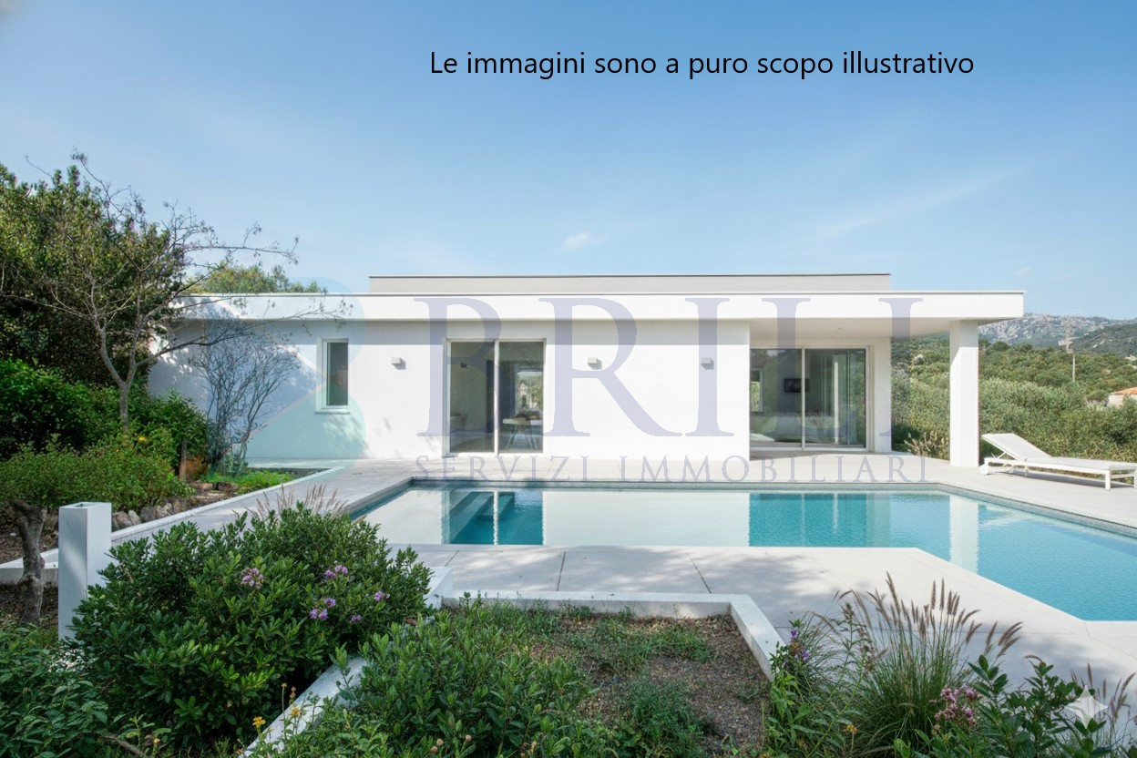 Villetta con con oltre un ettaro di terreno vicino a Berchidda