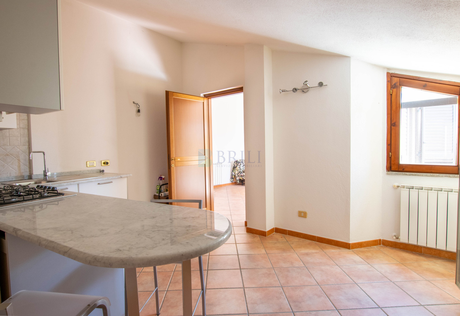 Tempio Pausania: large apartment on the top floor with stunning views