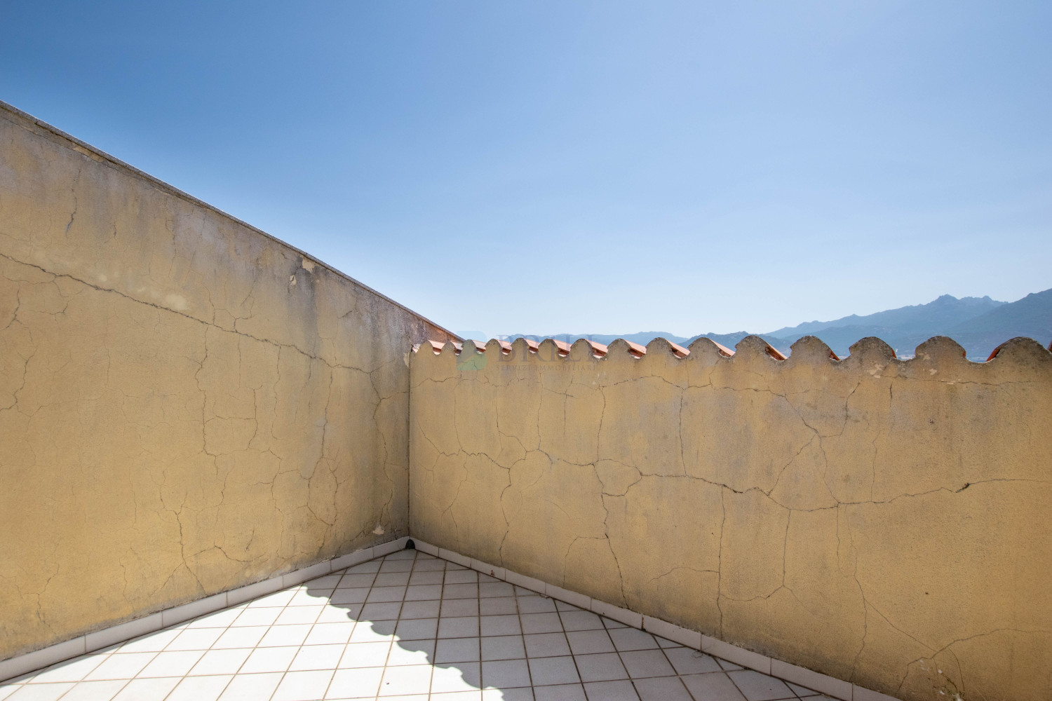 Large apartment on the top floor in Tempio Pausania with a panoramic view