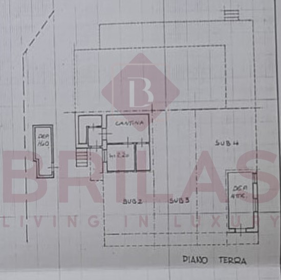 Large villa to renovate with a sea view, located close to the beaches in Baia Caddinas - Golfo Aranci