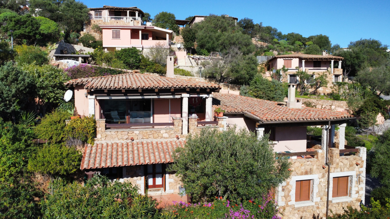 Porto San Paolo - Semi-Detached Villa with Sea View