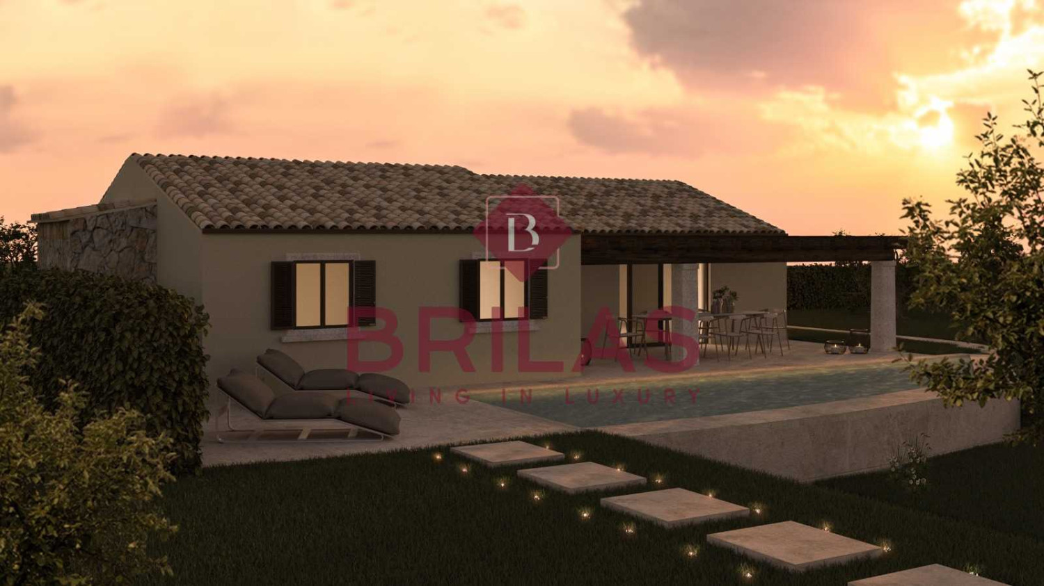 Magnifica villa con vista panoramica