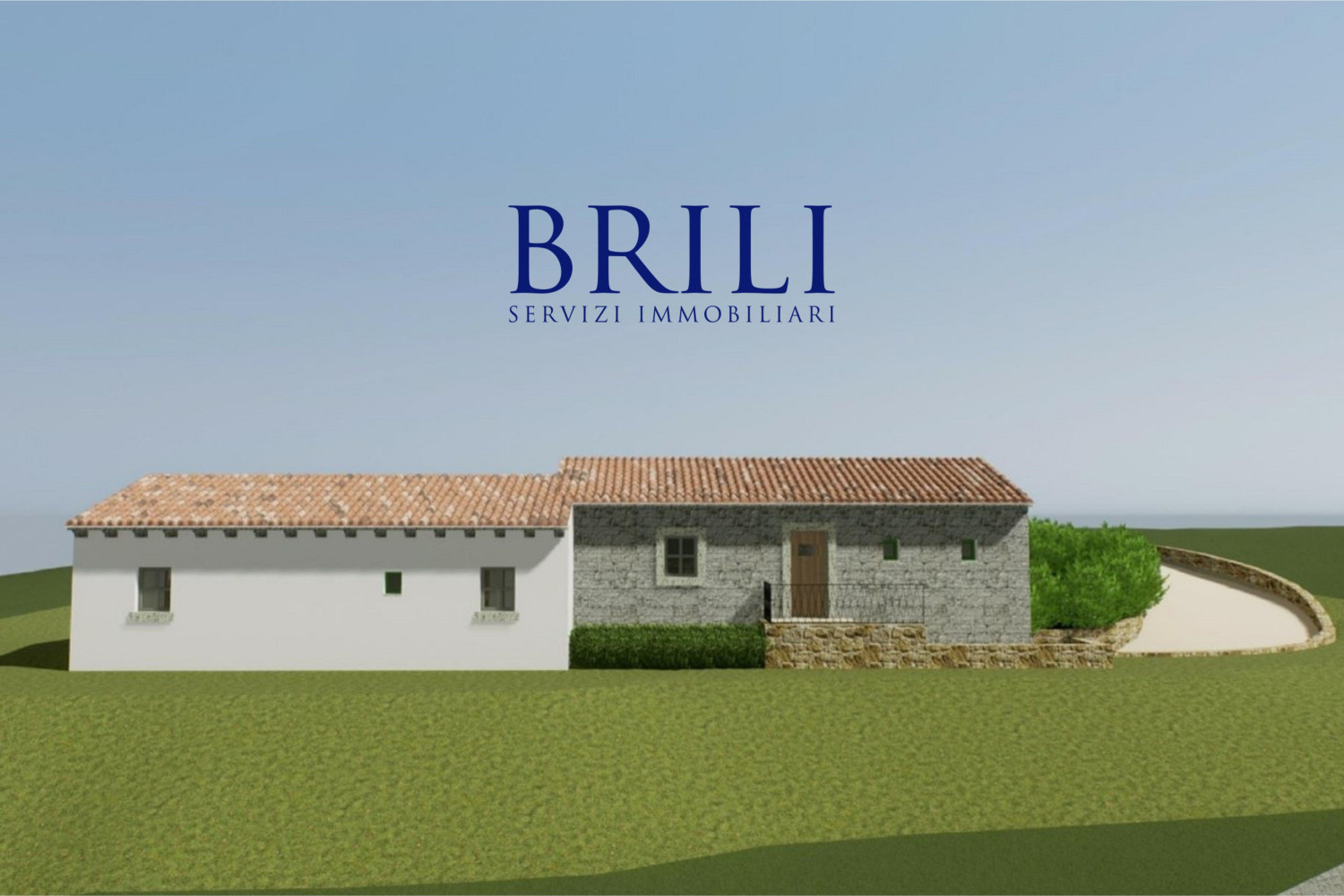 Panoramic agricultural land with approved plans for a country house and swimming pool