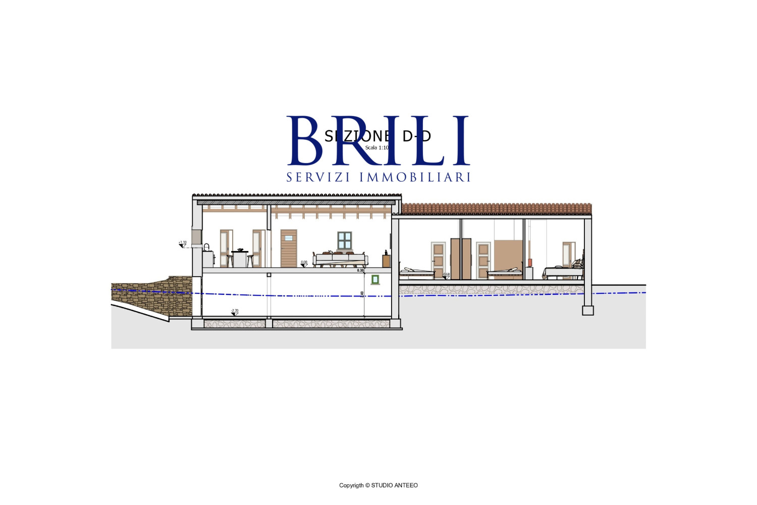 Panoramic agricultural land with approved plans for a country house and swimming pool
