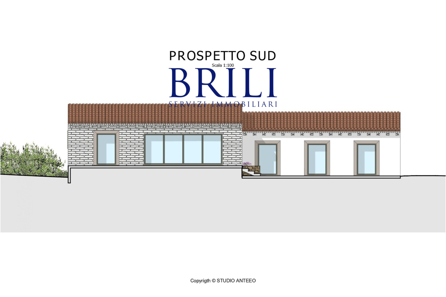 Panoramic agricultural land with approved plans for a country house and swimming pool