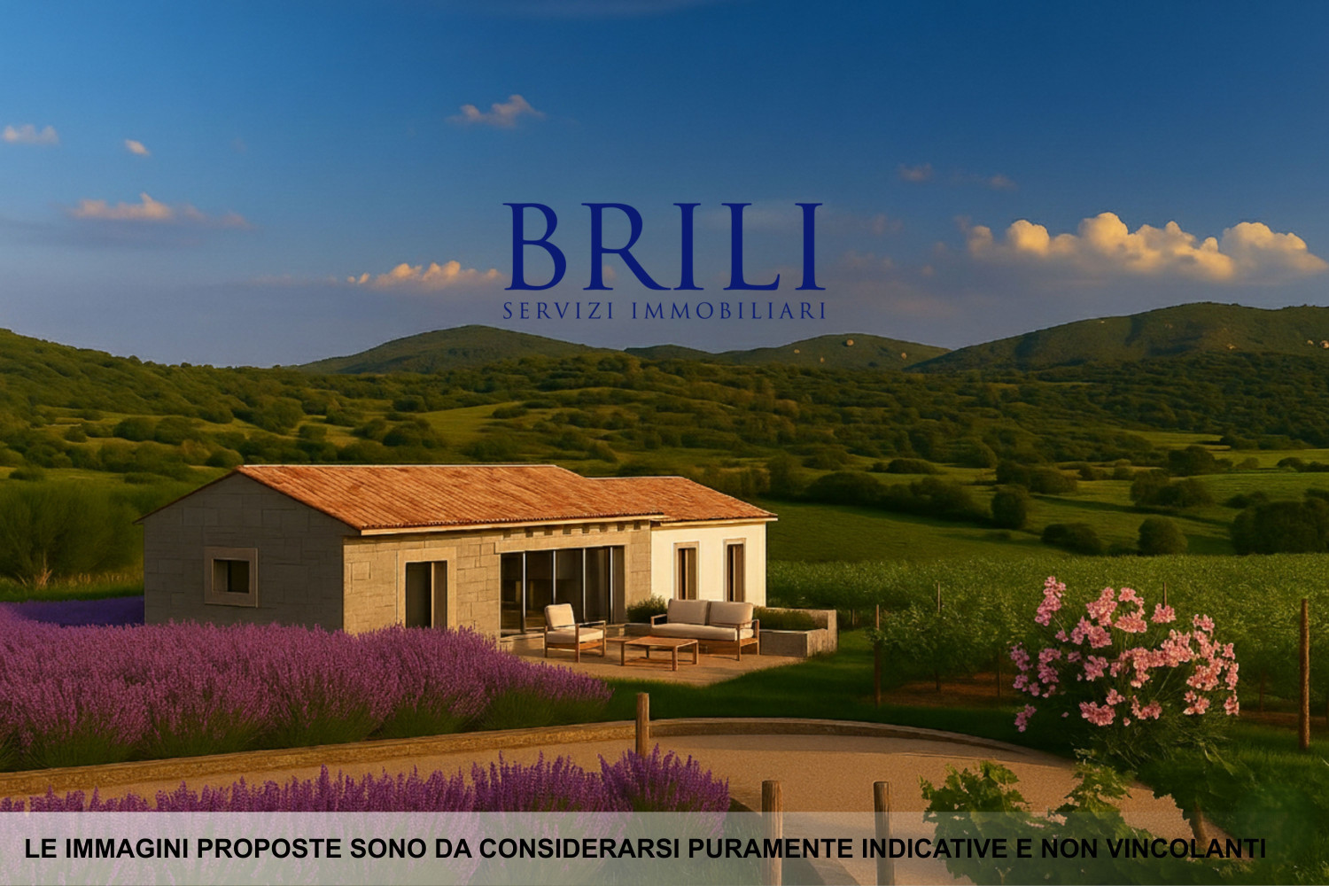 Panoramic agricultural land with approved plans for a country house and swimming pool