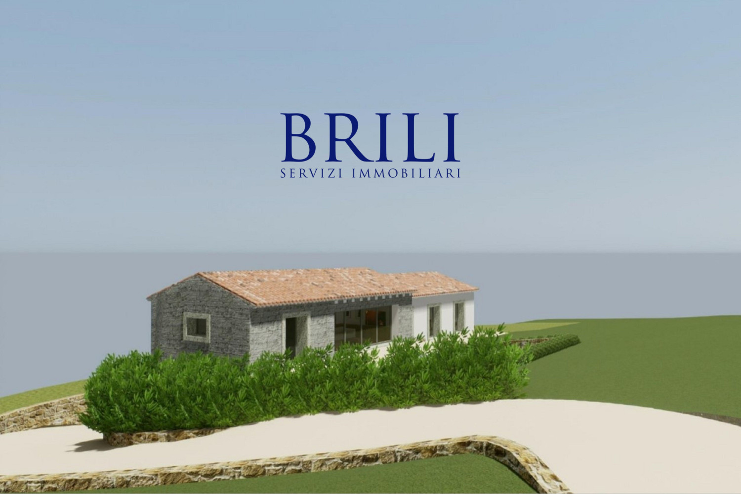 Panoramic agricultural land with approved plans for a country house and swimming pool