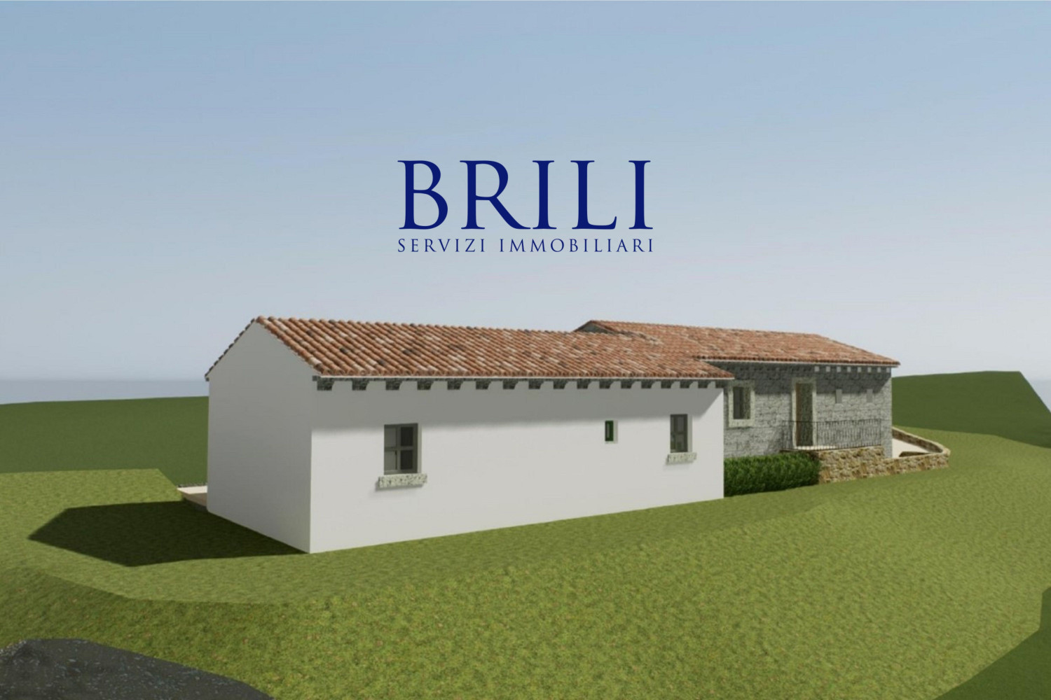 Panoramic agricultural land with approved plans for a country house and swimming pool