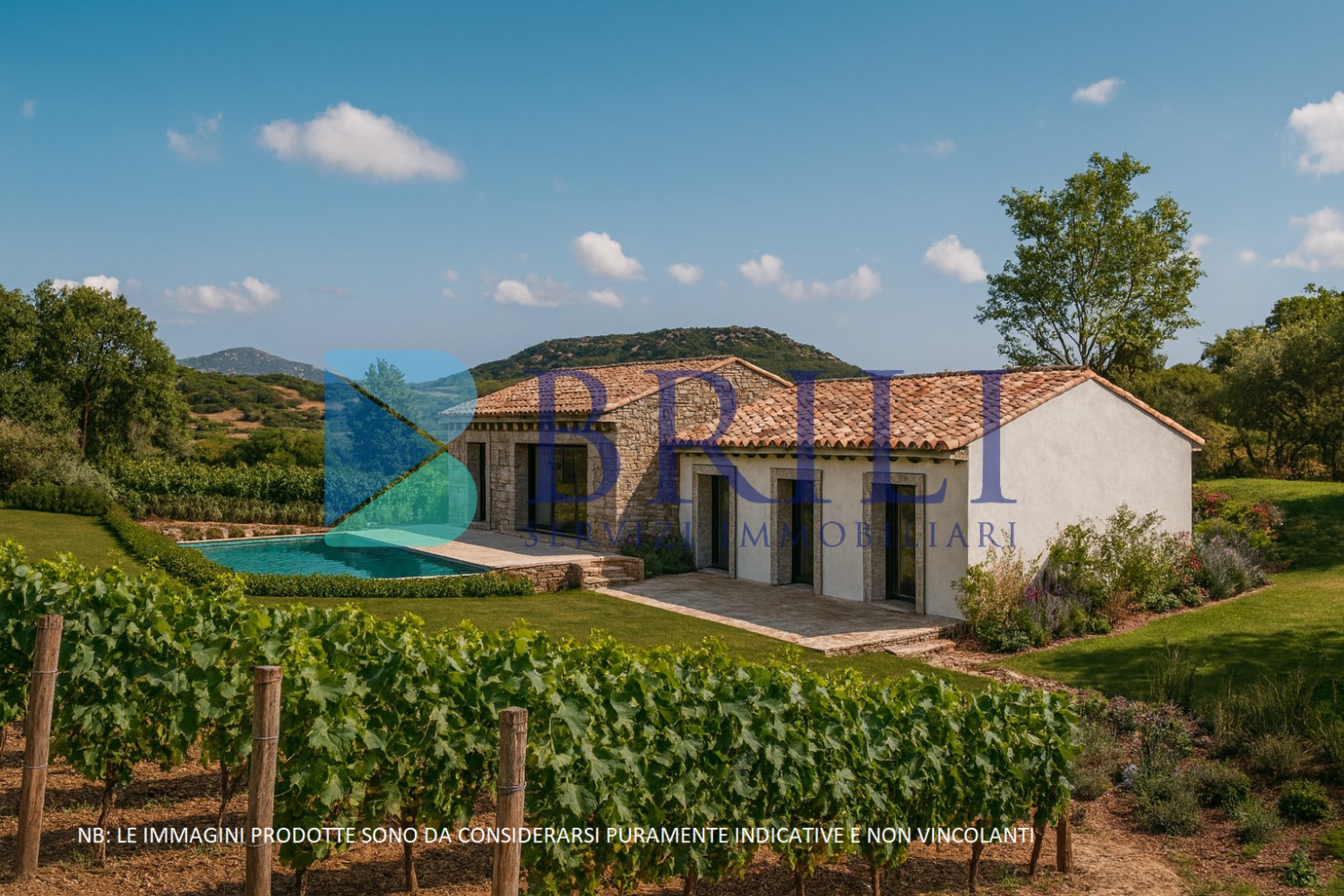 Panoramic agricultural land with approved plans for a country house and swimming pool