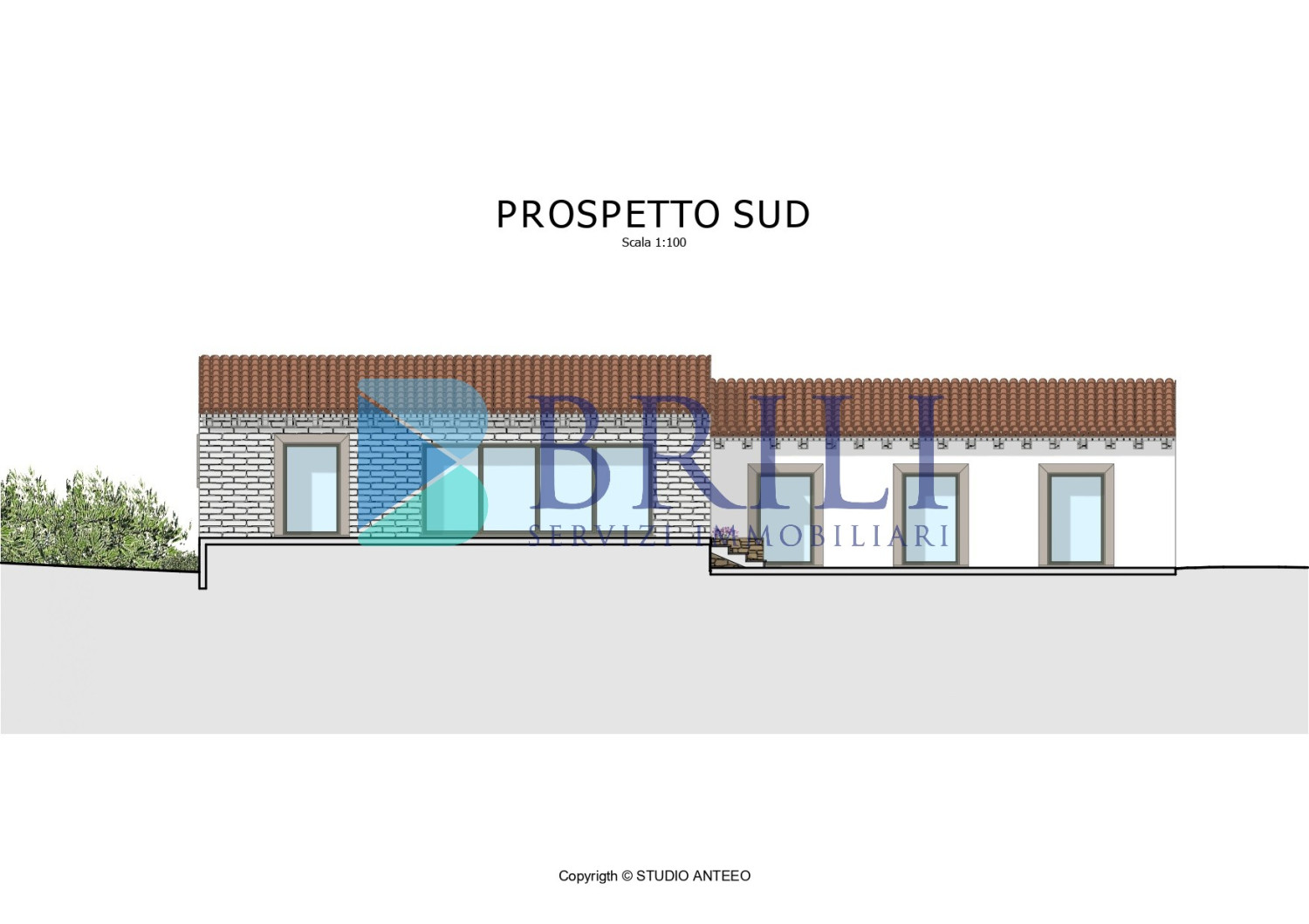 Panoramic agricultural land with approved plans for a country house and swimming pool