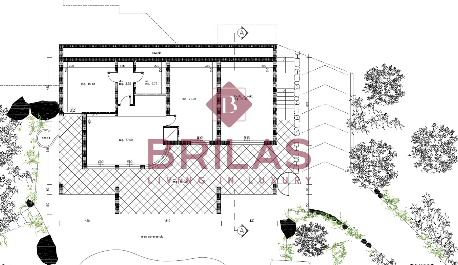 Villa with swimming pool with seaview in Suiles