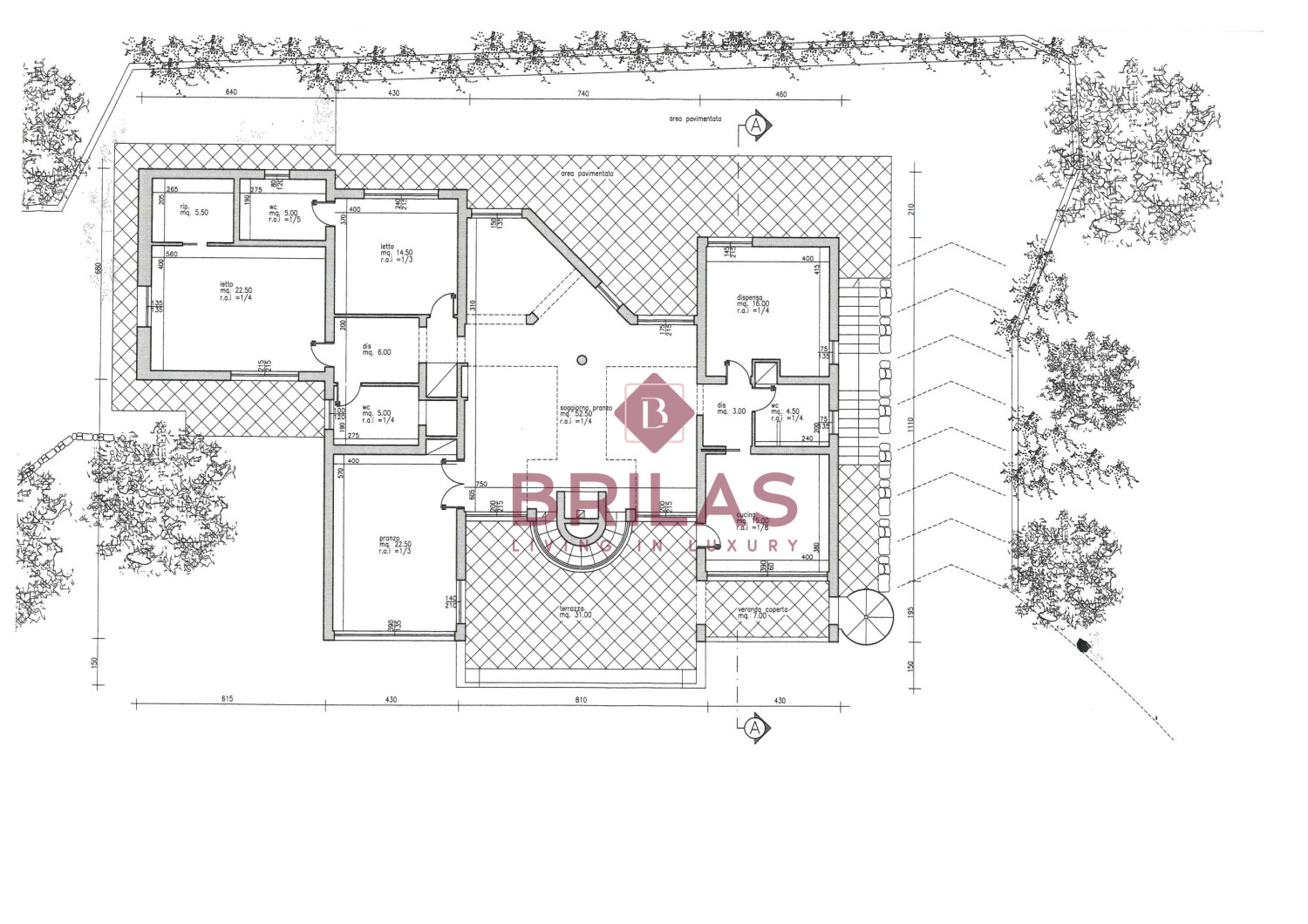 Villa with swimming pool with seaview in Suiles