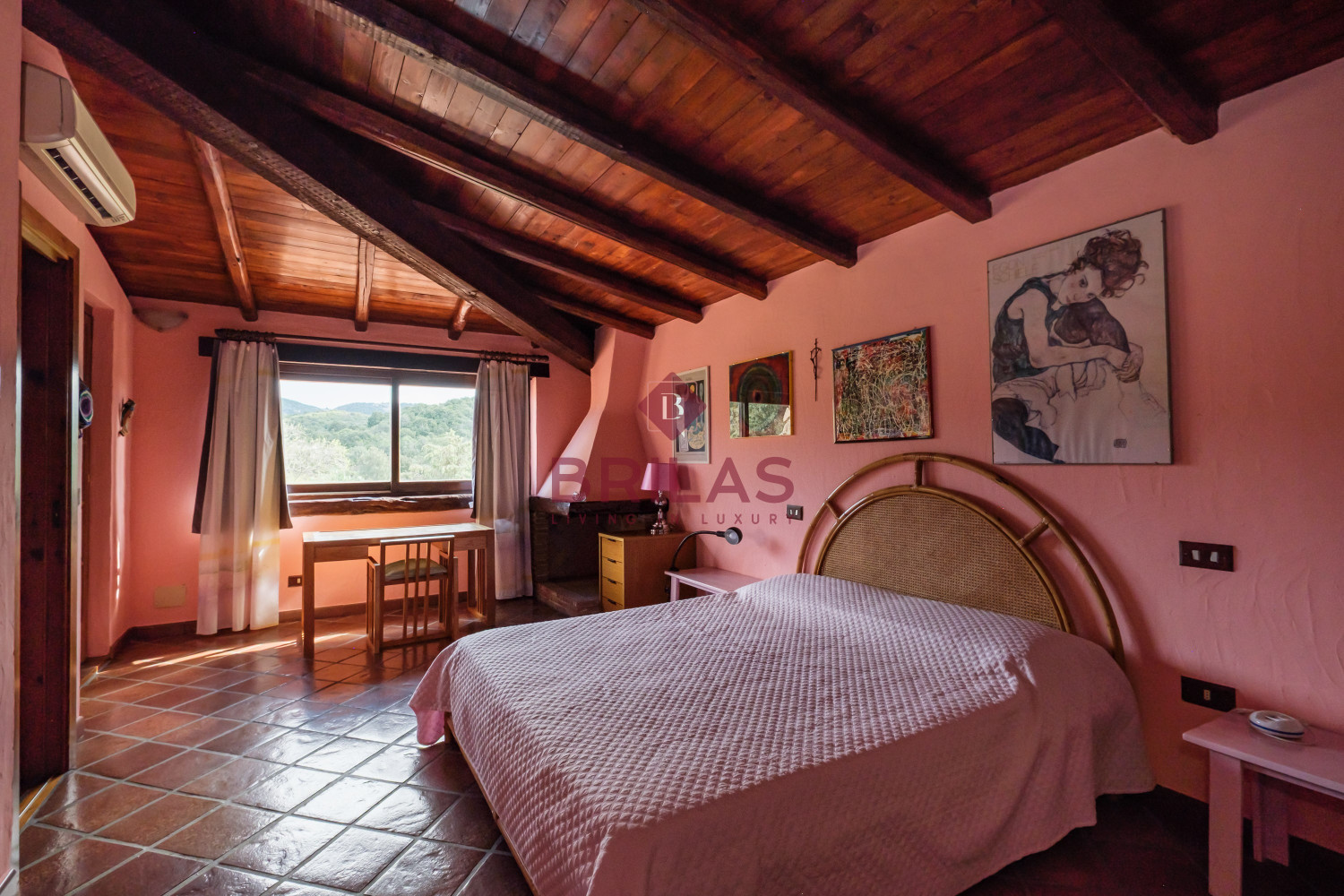 Villa rustica con vigna e uliveto