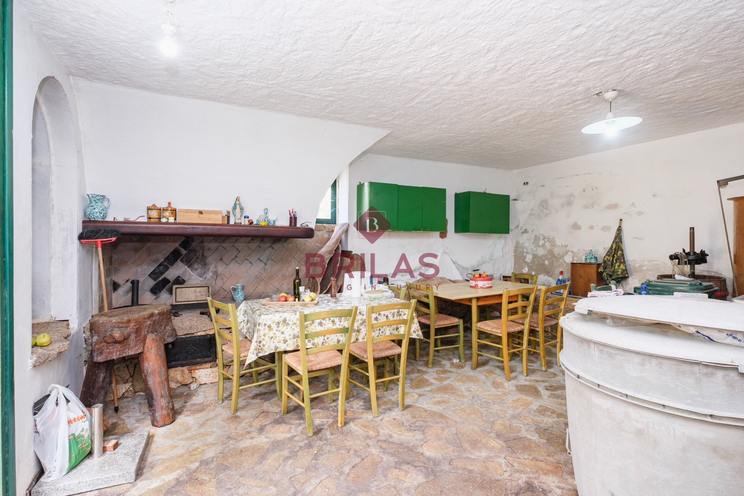 Villa rustica con vigna e uliveto