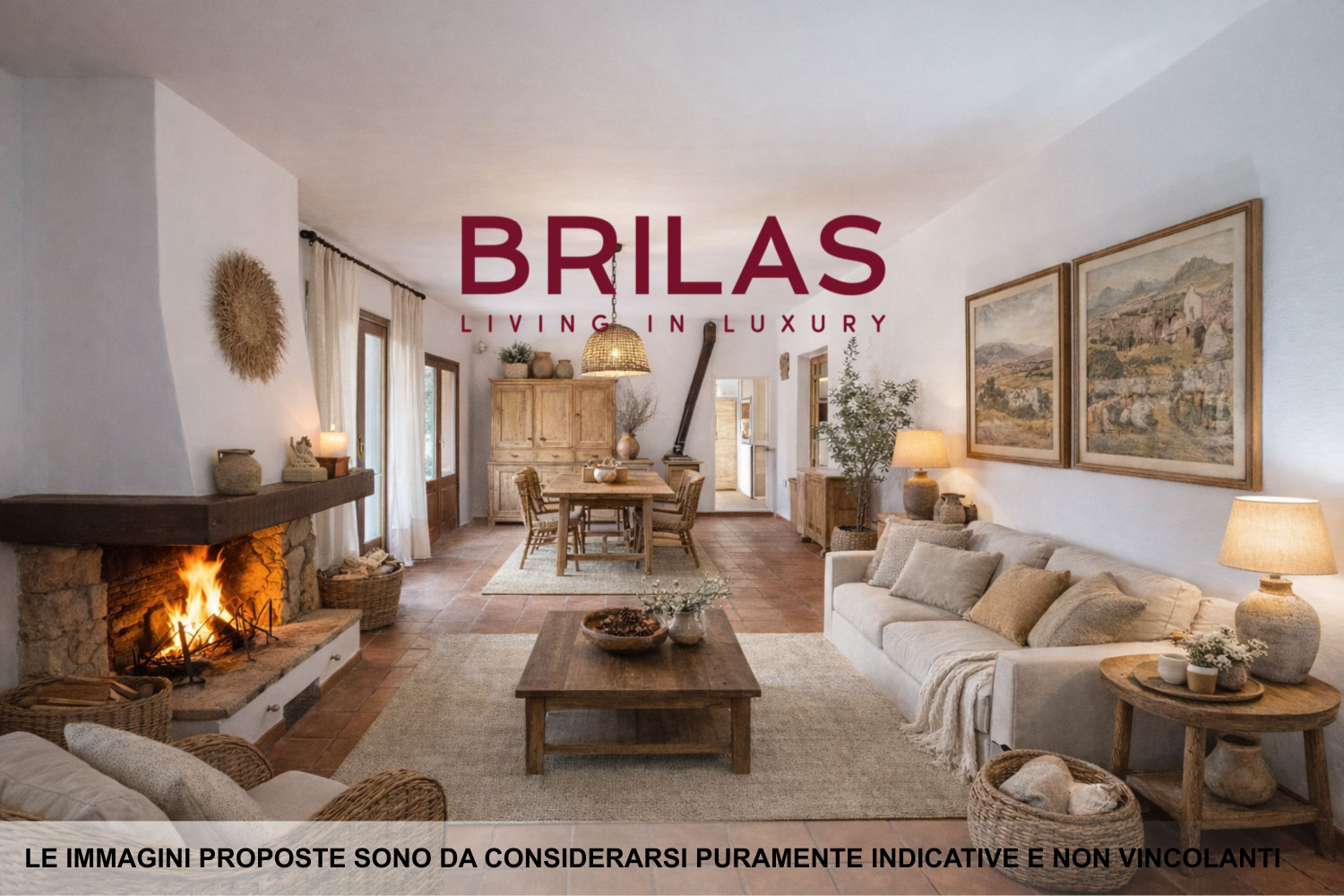 Villa rustica con vigna e uliveto