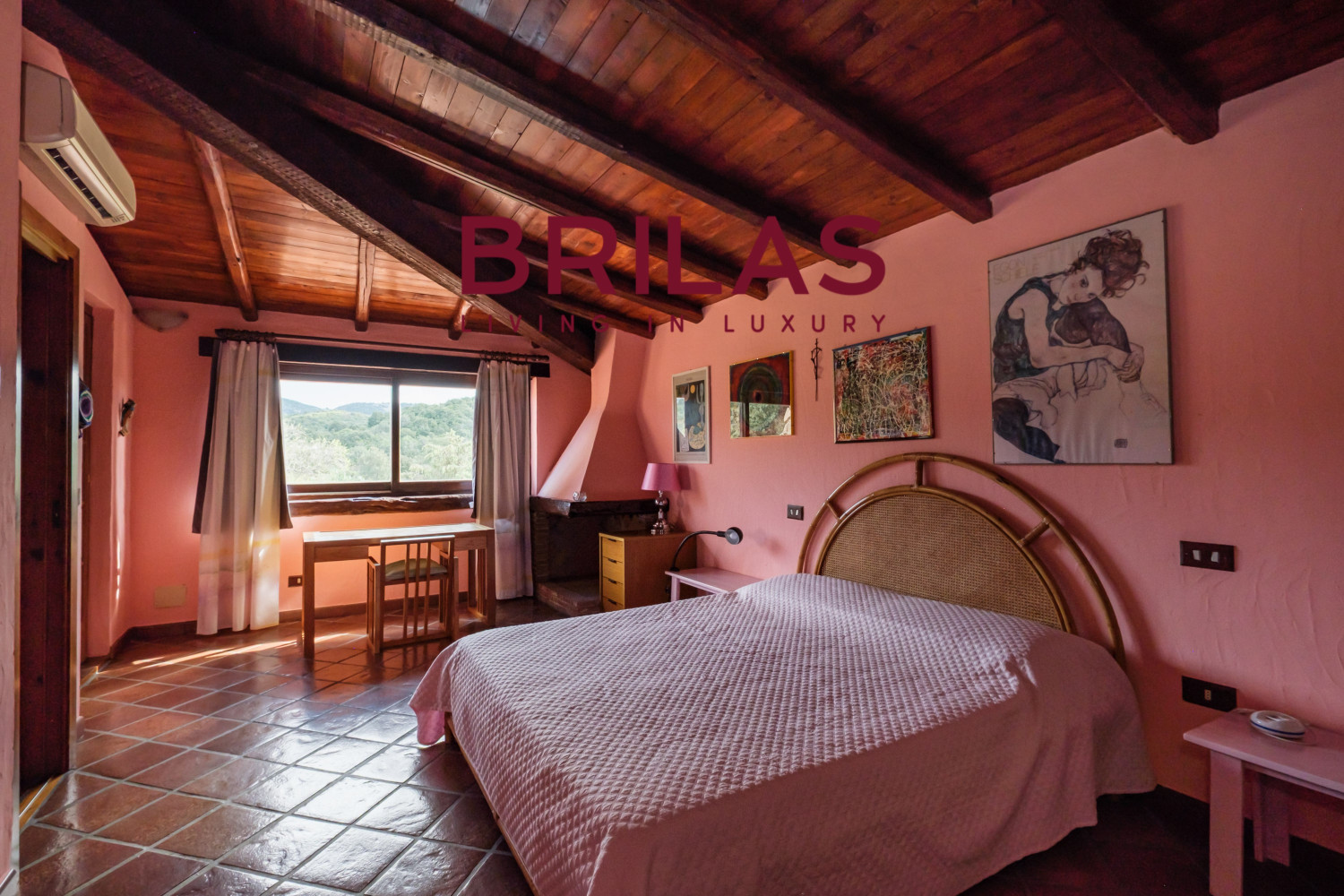 Villa rustica con vigna e uliveto