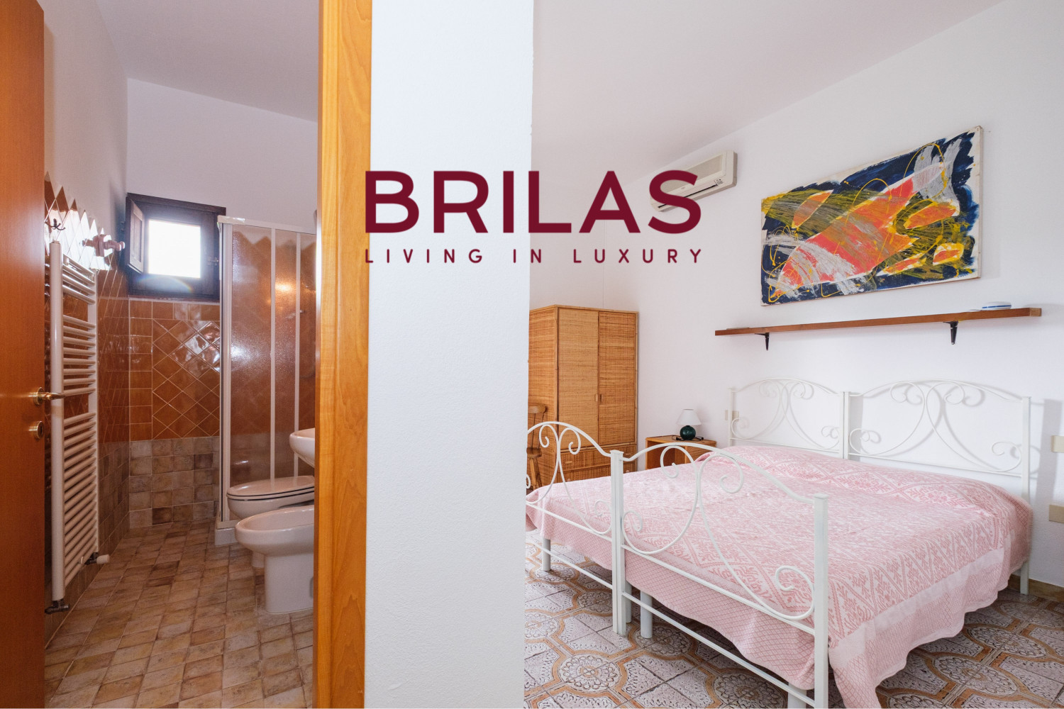 Villa rustica con vigna e uliveto