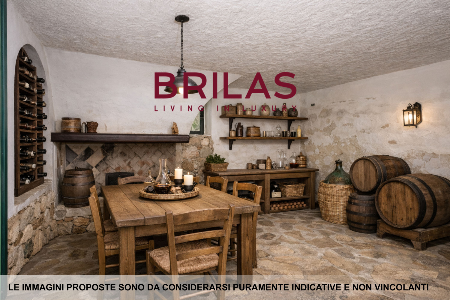 Villa rustica con vigna e uliveto