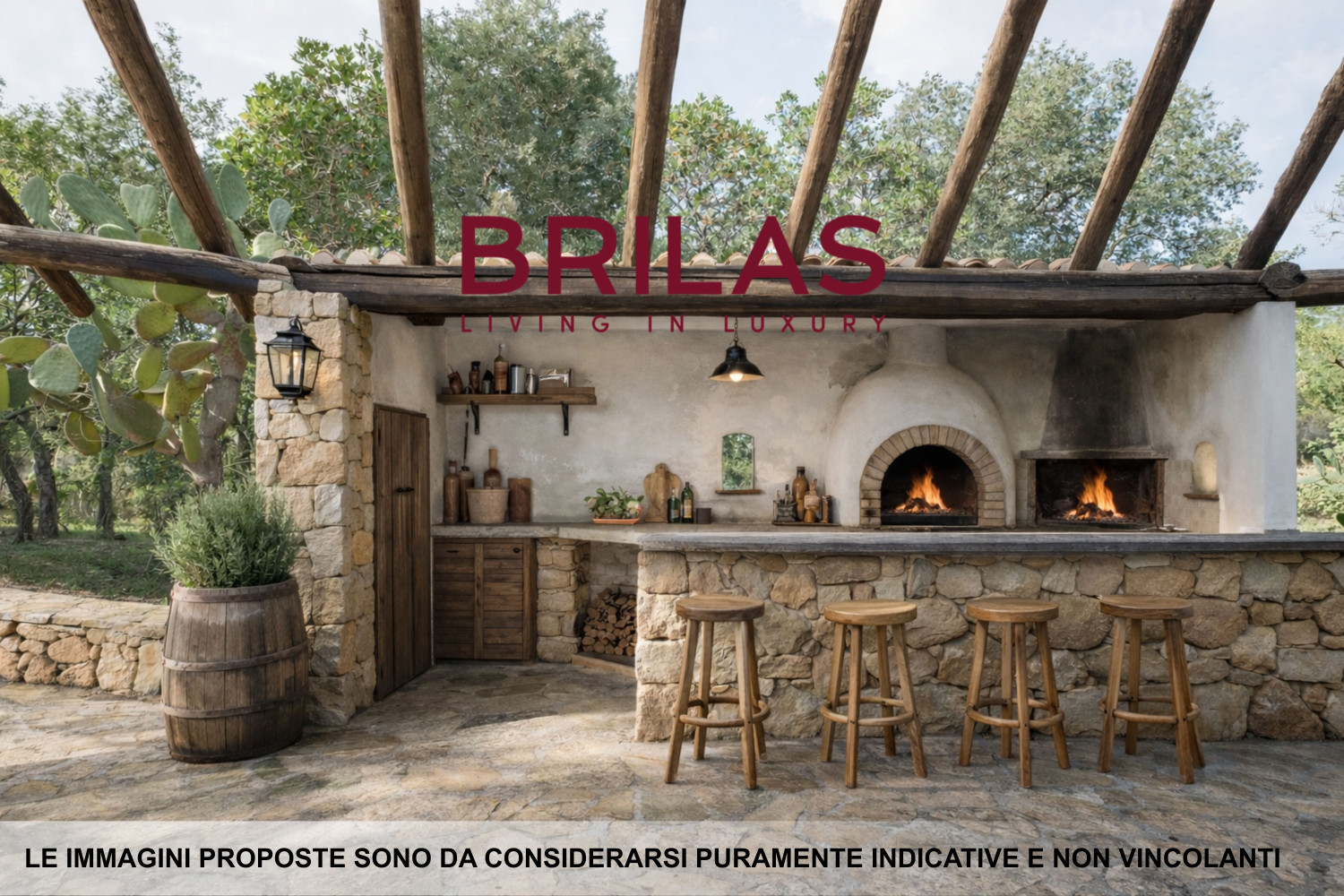 Villa rustica con vigna e uliveto