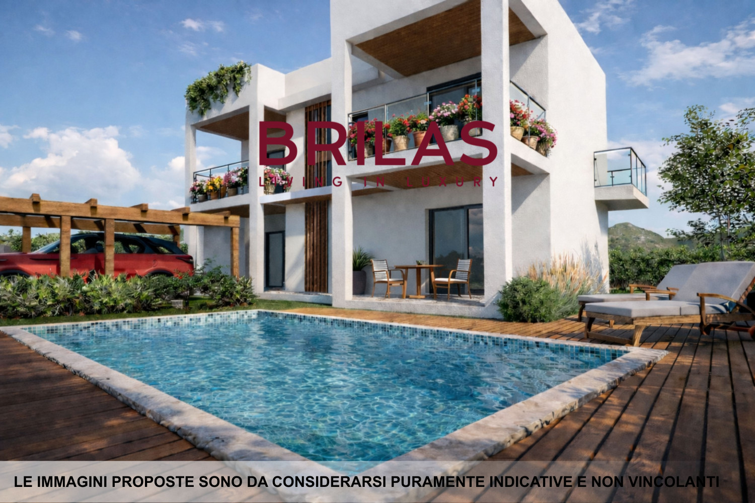 Villa singola con piscina in costruzione a Pittulongu-Bados