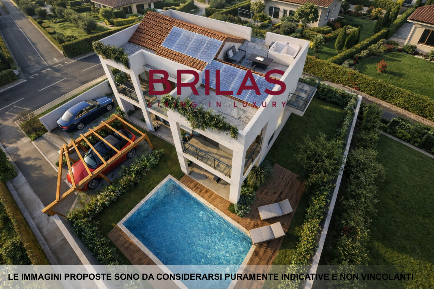 Villa singola con piscina in costruzione a Pittulongu-Bados