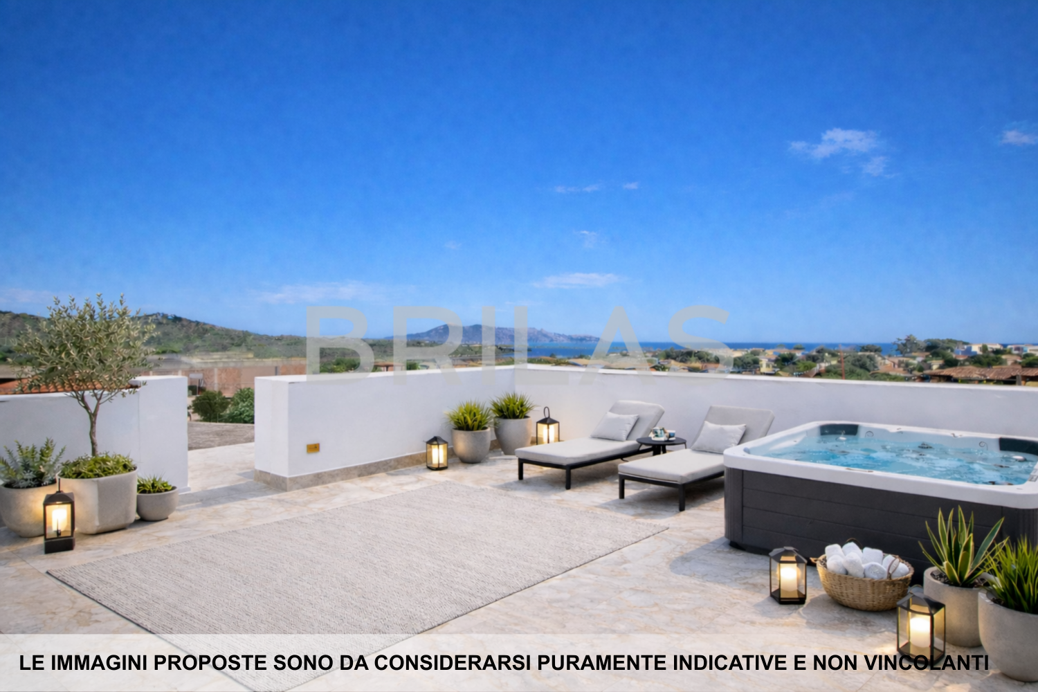 Villa singola con piscina in costruzione a Pittulongu-Bados