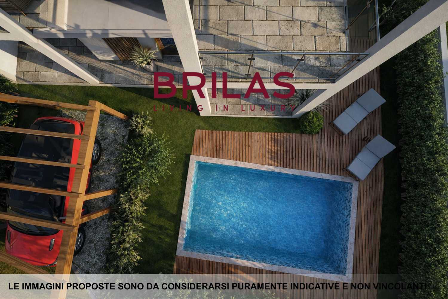 Villa singola con piscina in costruzione a Pittulongu-Bados