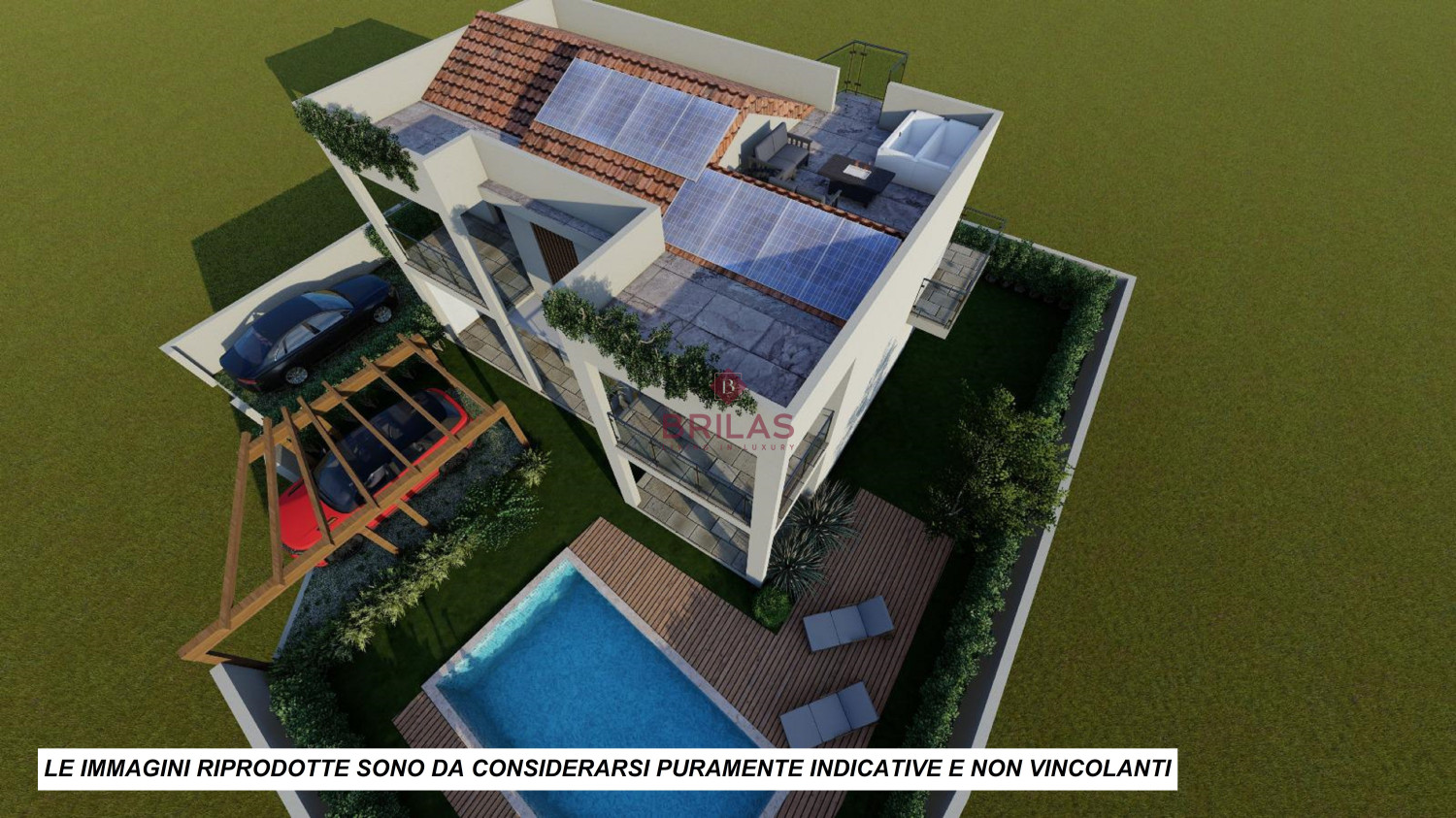 Detached Villa with Swimming Pool in Pittulongu - Under Construction