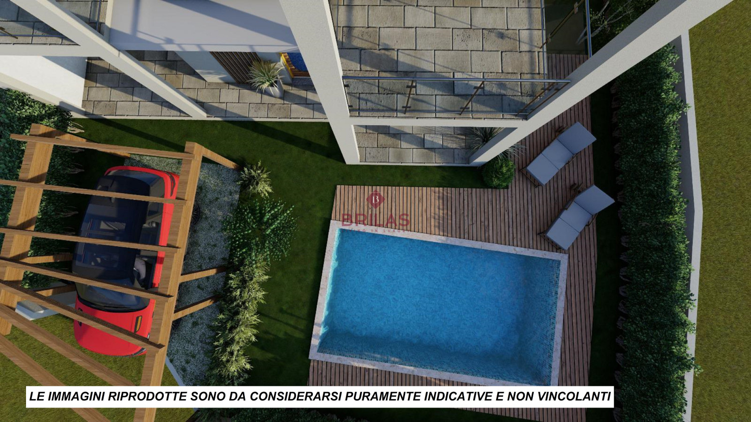 Detached Villa with Swimming Pool in Pittulongu - Under Construction