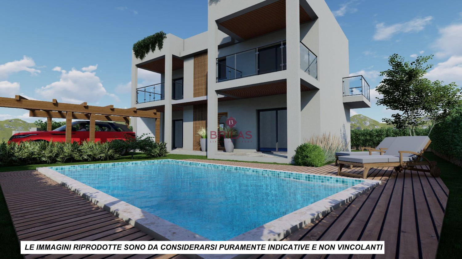 Detached Villa with Swimming Pool in Pittulongu - Under Construction