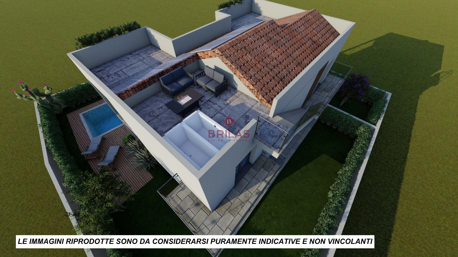 Detached Villa with Swimming Pool in Pittulongu - Under Construction