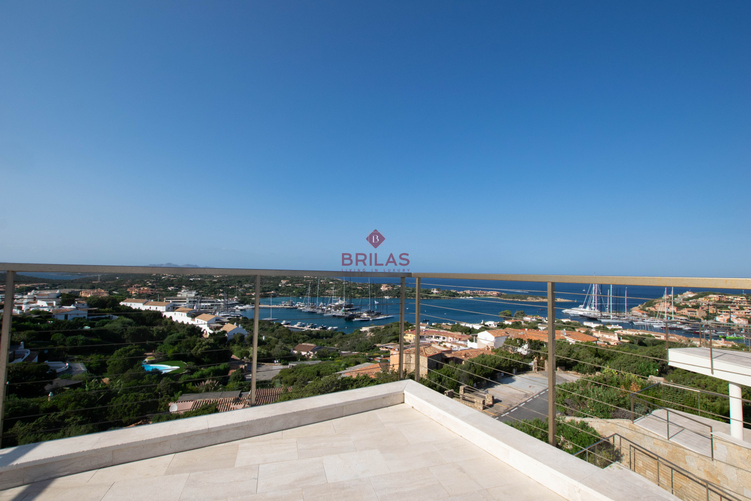 Elegant apartment with stunning views in Porto Cervo