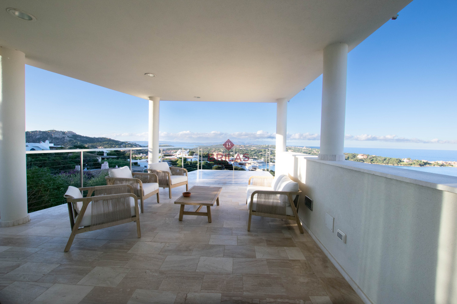 Elegant apartment with stunning views in Porto Cervo