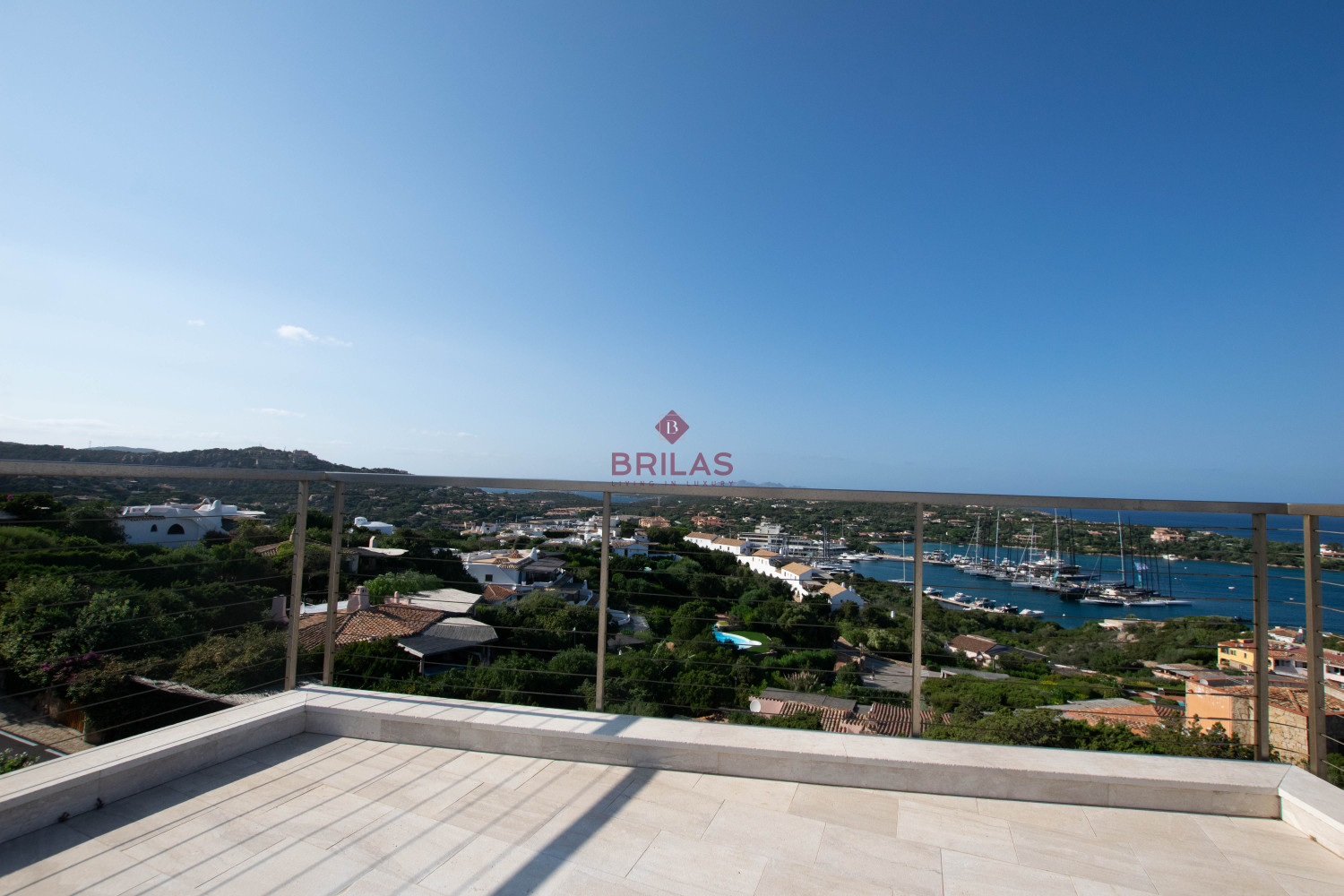 Elegant apartment with stunning views in Porto Cervo