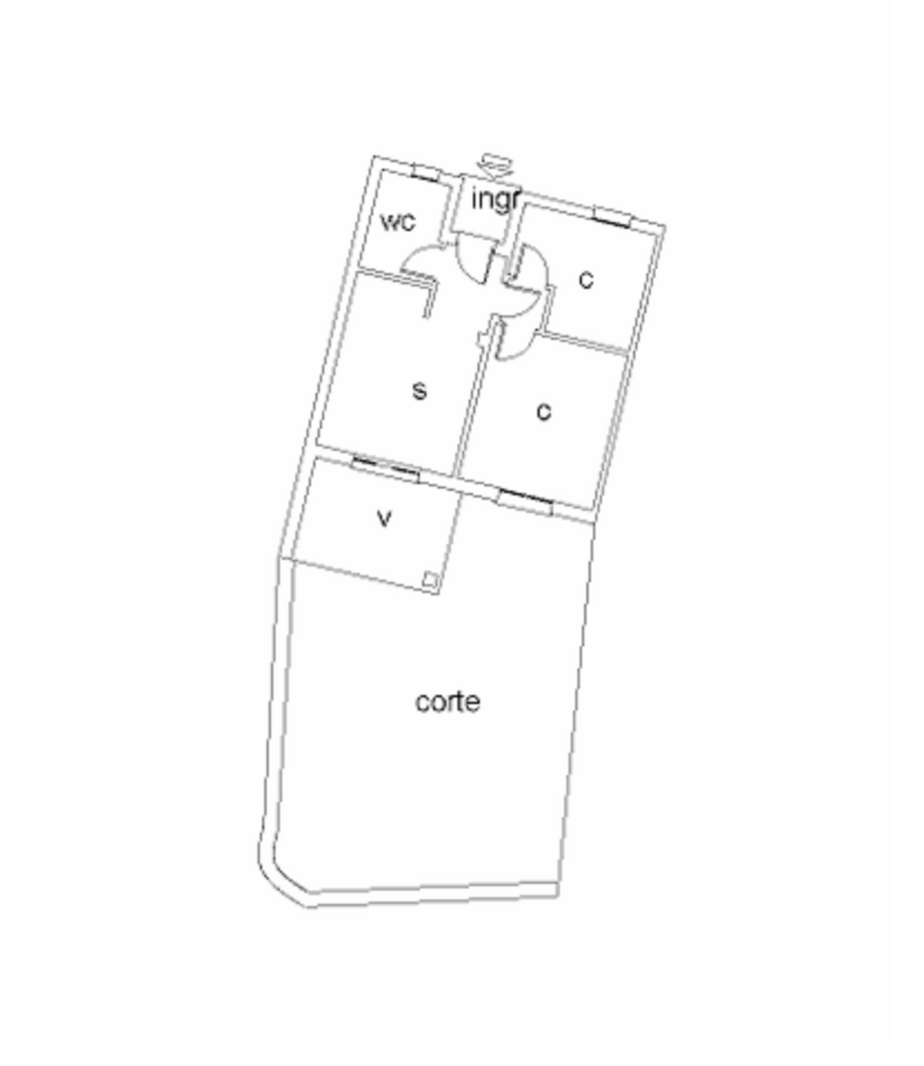 Trilocale con giardino in località Pittulongu