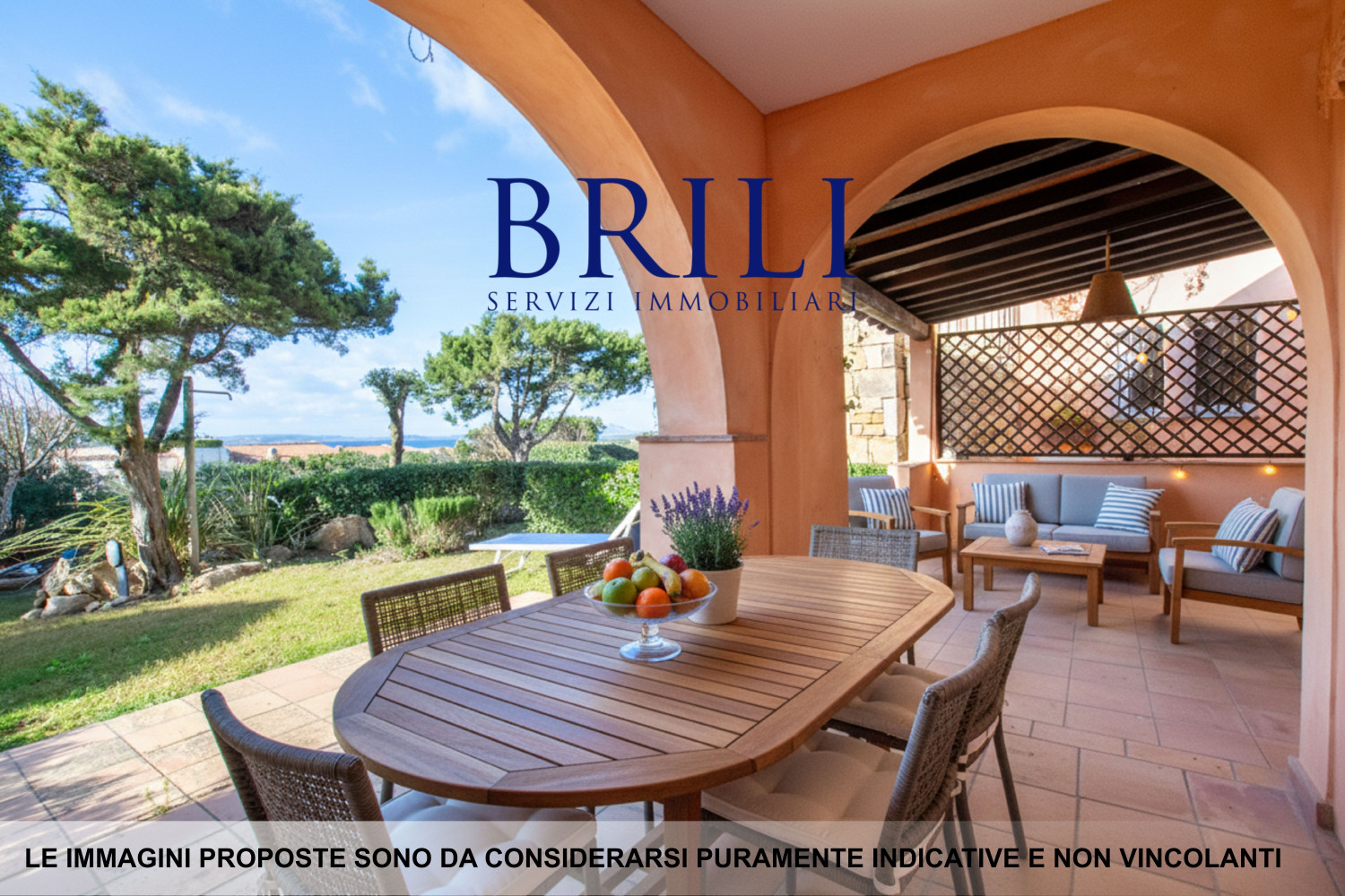 Baja Sardinia, Cala dei Ginepri Villa with sea view