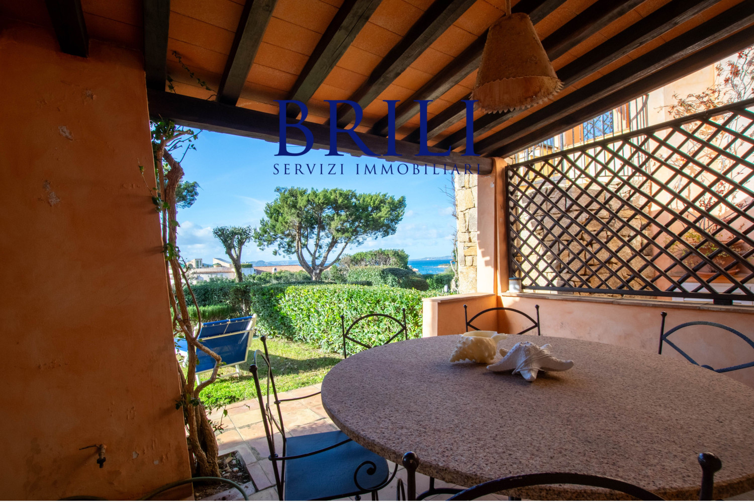 Baja Sardinia, Cala dei Ginepri Villa with sea view