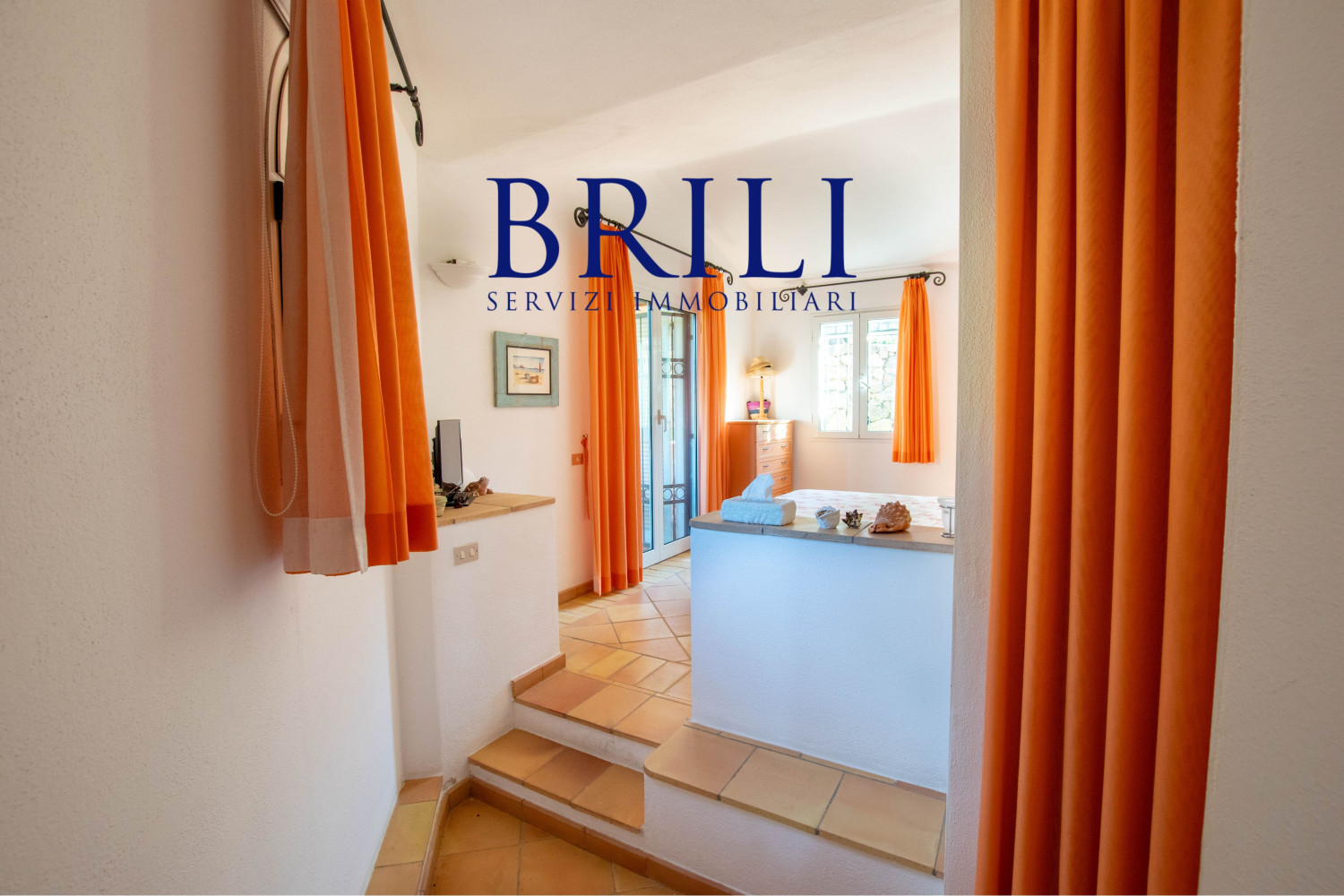 Baja Sardinia, Cala dei Ginepri Villa with sea view