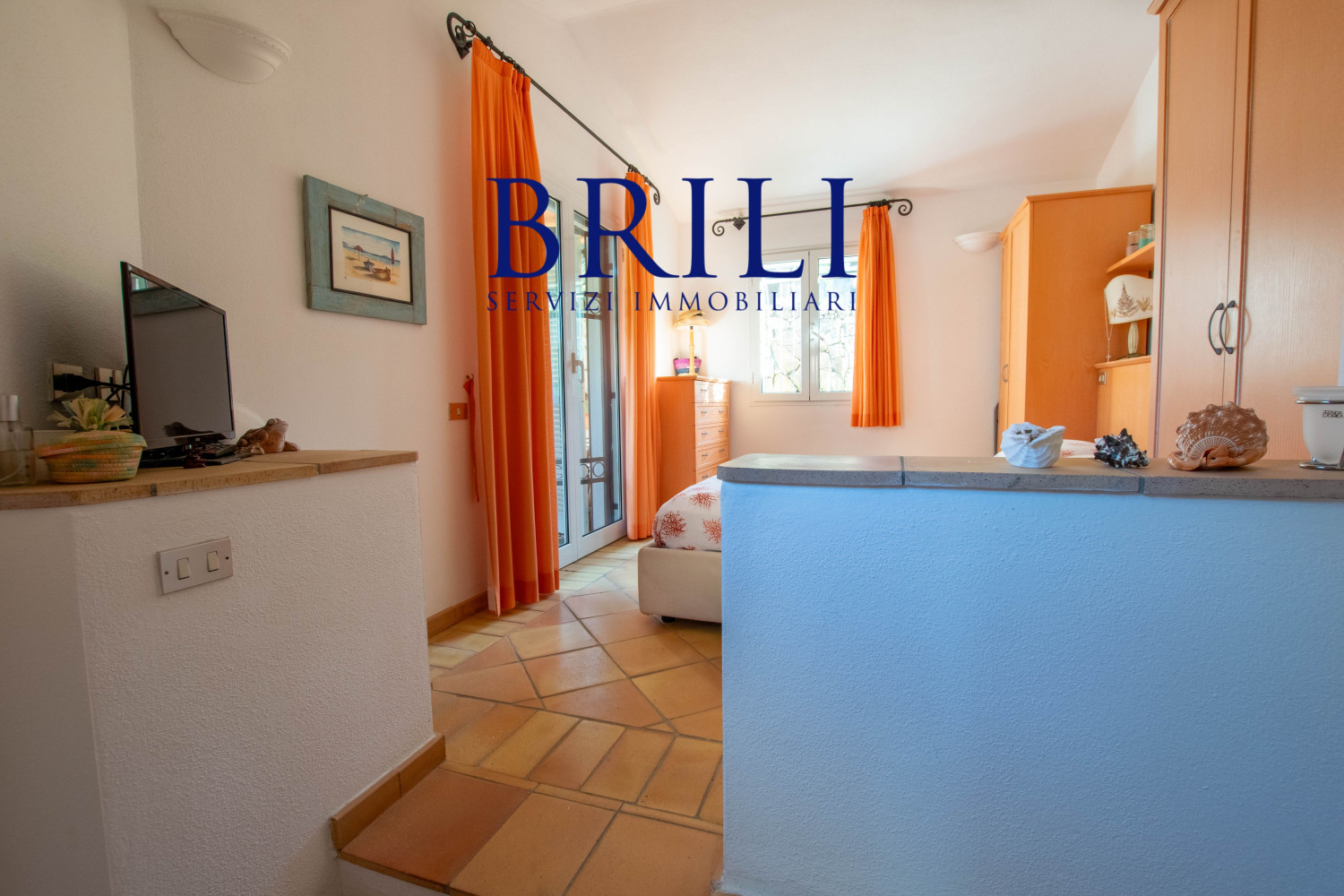 Baja Sardinia, Cala dei Ginepri Villa with sea view