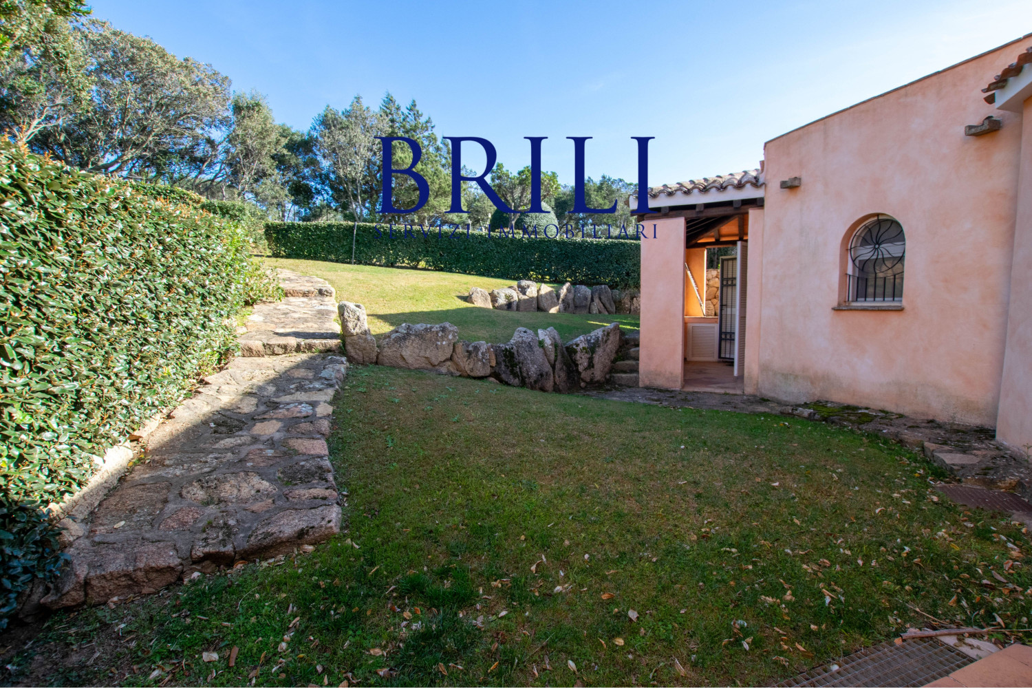 Baja Sardinia, Cala dei Ginepri Villa with sea view