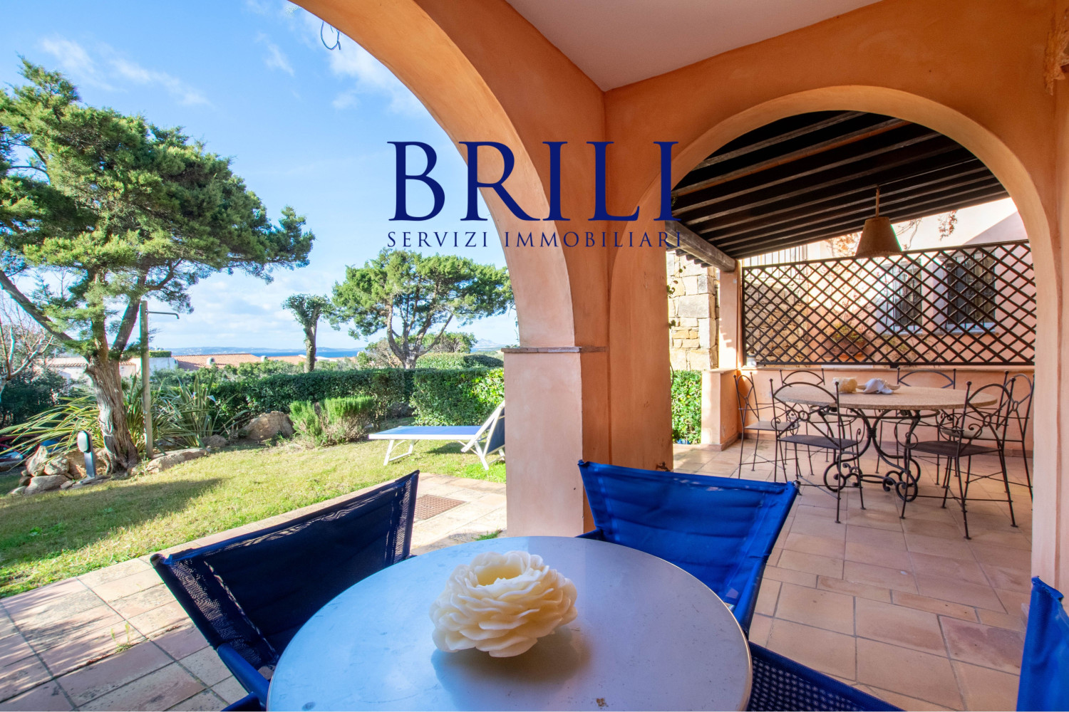 Baja Sardinia, Cala dei Ginepri Villa with sea view