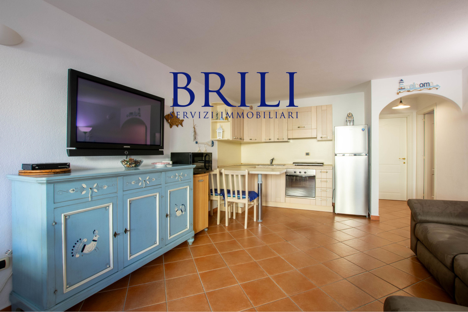 Golfo Aranci: Ground-floor flat with garden near Third Beach