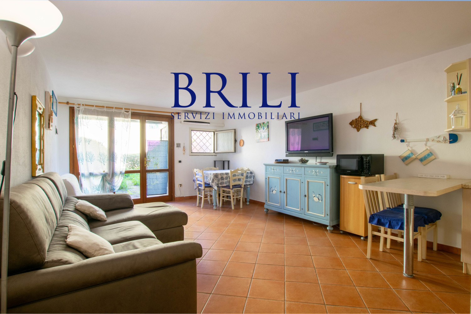 Golfo Aranci: Ground-floor flat with garden near Third Beach