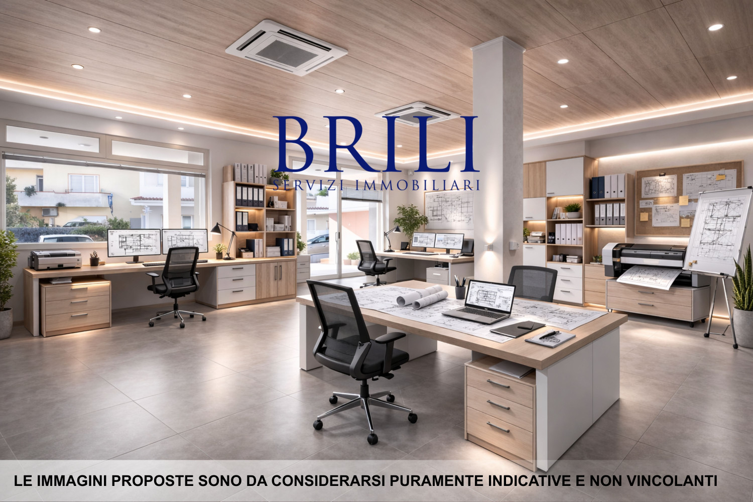 Commercial premises in a central and well-served area