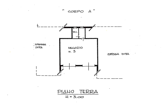 Commercial premises in a central and well-served area